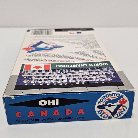 MLB 1992 Oh Canada The story of the 1992 World Champion Blue Jays VHS Tape - Picture 12 of 15